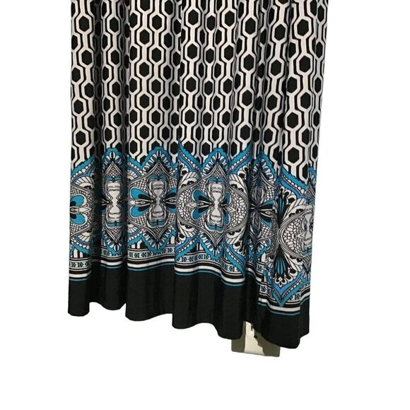 Mitano Women's Sleeveless Geometric Maxi Dress - Medium - Picture 4 of 11
